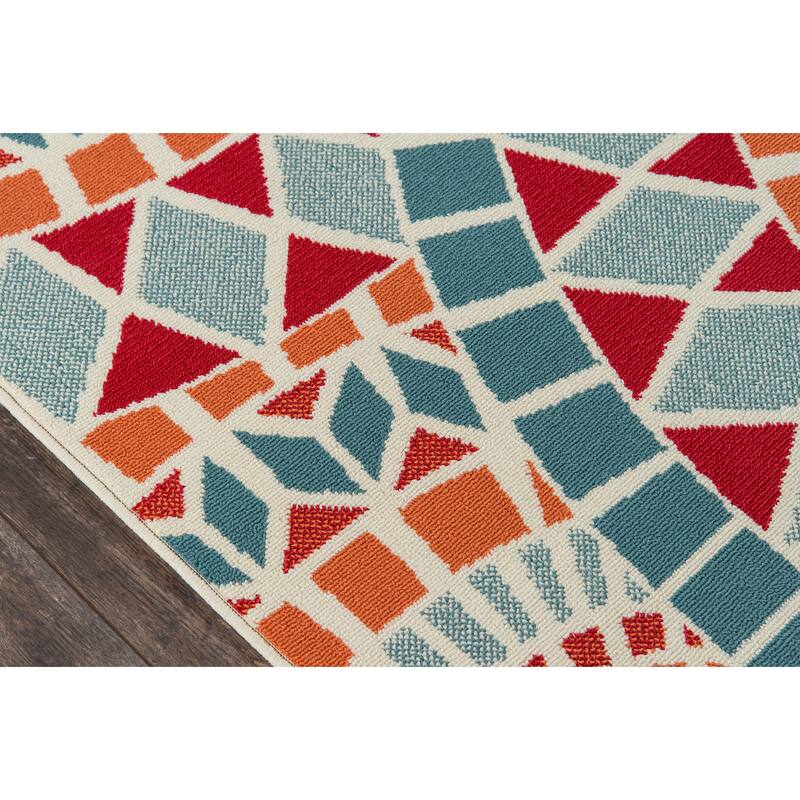 Porch & Den Firview Polypropylene Indoor/Outdoor Area Rug