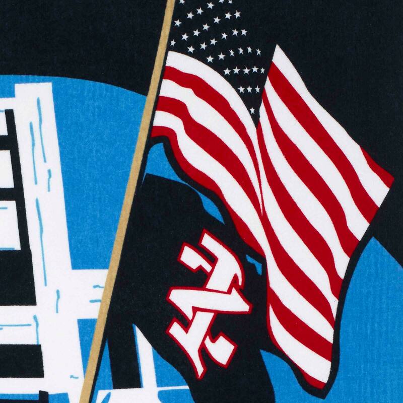 Izod Iz Flag Beach Towel - Beach Towel