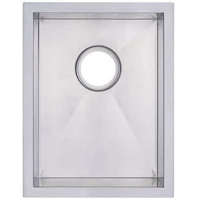 Swiss Madison Plaisir 16-1/2" Undermount Single Basin Stainless Steel