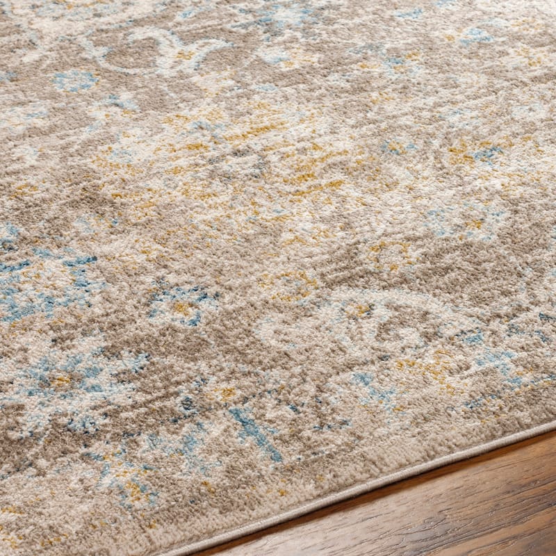 Livabliss Pertek Vintage Classic Floral Area Rug