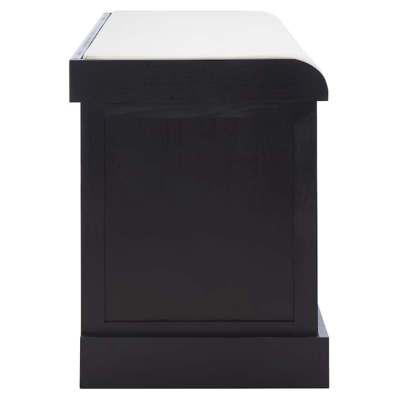 SAFAVIEH Mozella 3-Drawer Cushion Bench - 42" W x 15" D x 20" H - 42Wx15Dx20H