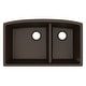 preview thumbnail 50 of 76, Karran Undermount Quartz Double Bowl Kitchen Sink