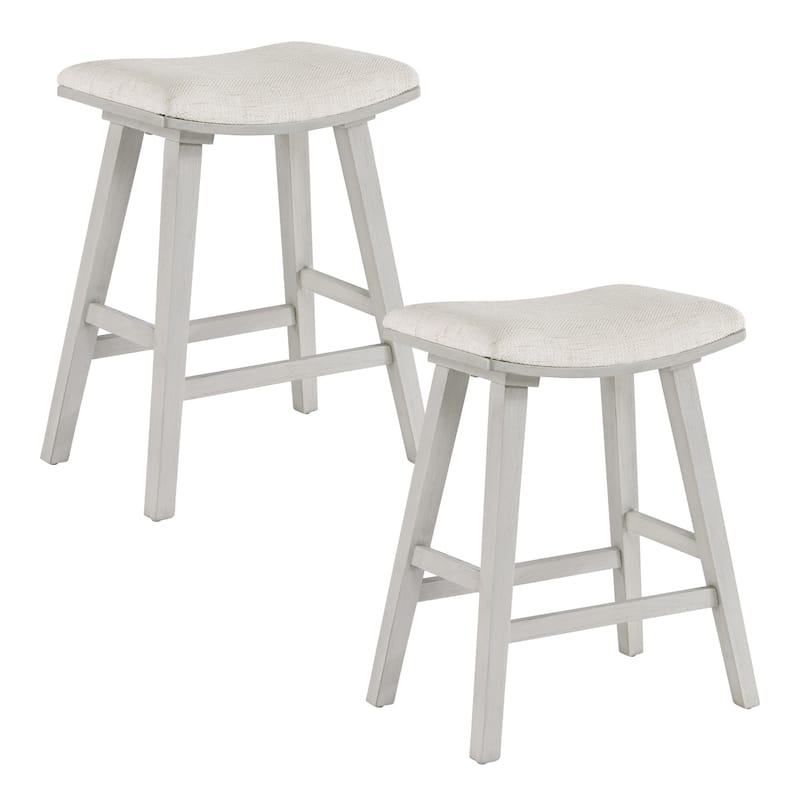 Coley 24" Saddle Stool (2-Pack)