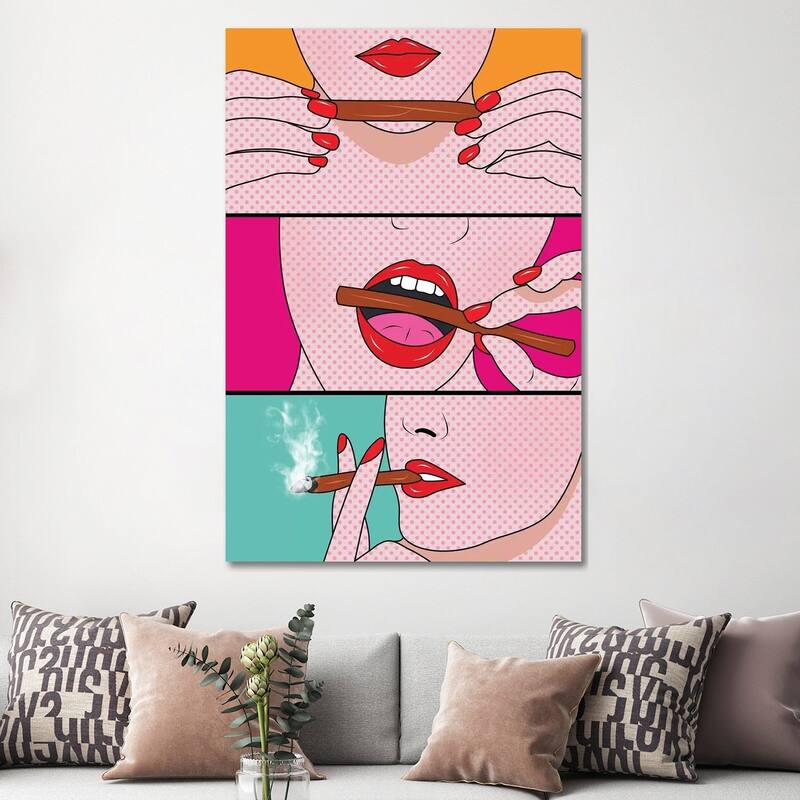 iCanvas "Weed Time" by Mark Ashkenazi Canvas Print