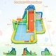 preview thumbnail 4 of 5, Inflatable Water Slide Giant Water Park for Kids Backyard Fun