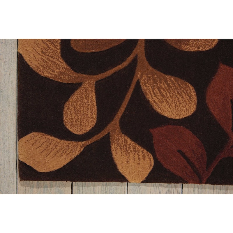Nourison Contours Hand-tufted Botanical Area Rug