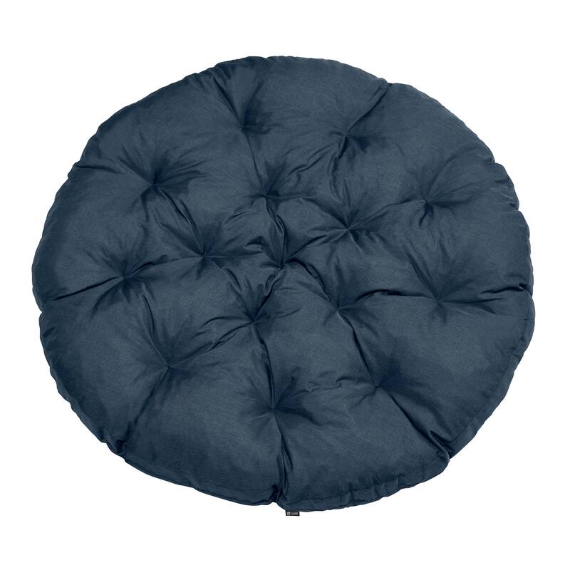 Classic Accessories Montlake Water-Resistant 50 Inch Papasan Cushion (Chair is not included) - Heather Indigo