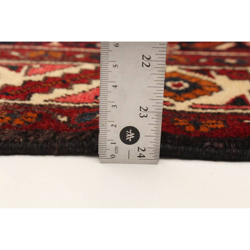 ECARPETGALLERY Hand-knotted Andelz Navy Wool Rug - 3'7 x 9'10