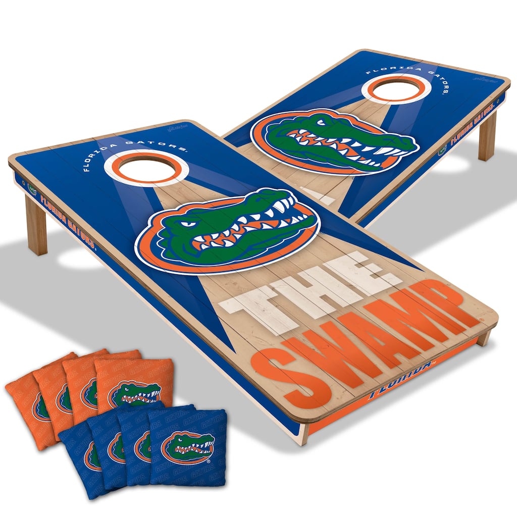Florida Gators NCAA 2x4 Professional Cornhole Board Set