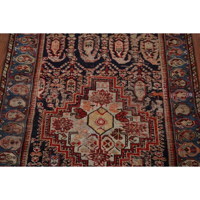 Vegetable Dye Kazak Accent Rug Hand-Knotted Wool Carpet - 2'8" x 4'11"