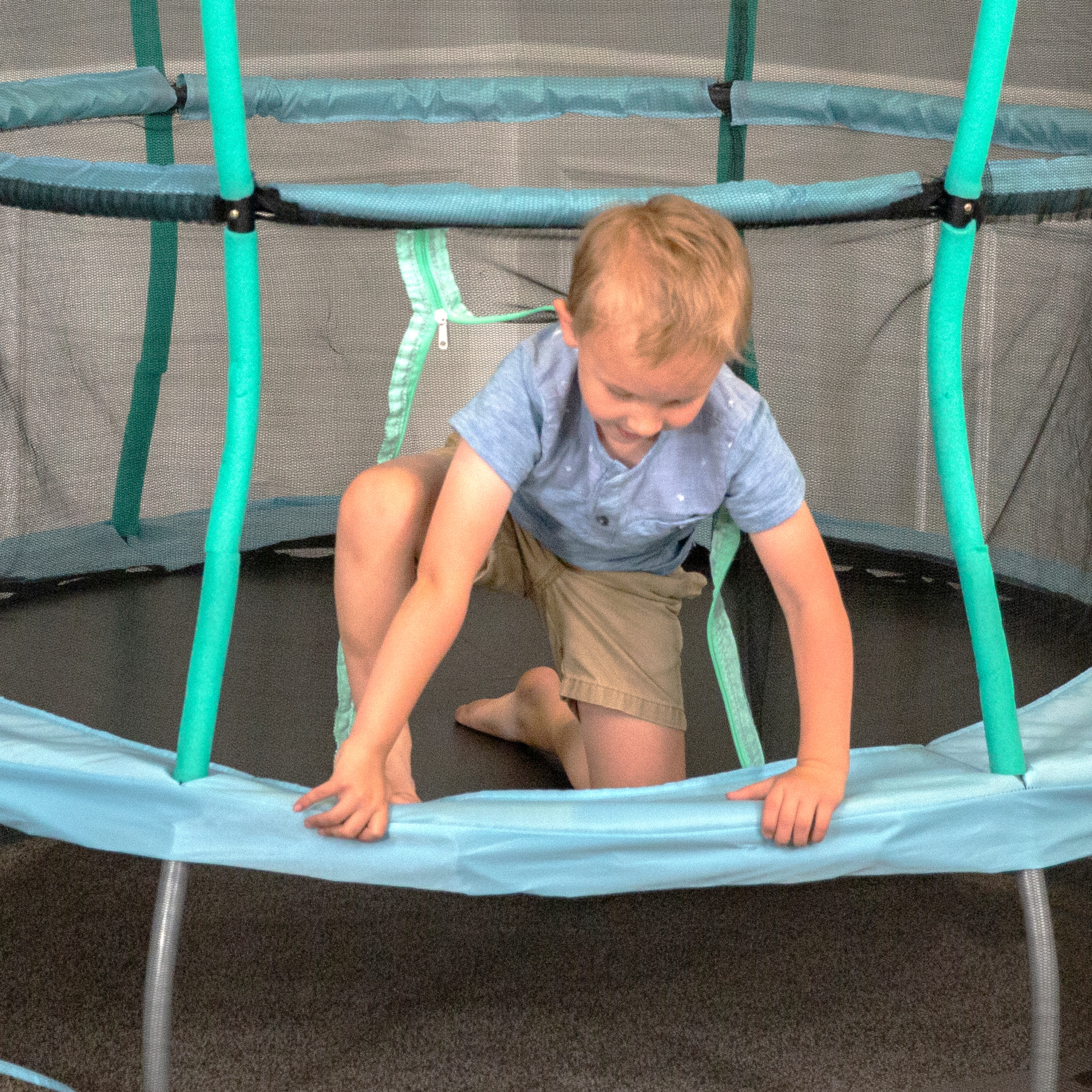 Skywalker Trampolines 48 Round Mini Bouncer with Enclosure
