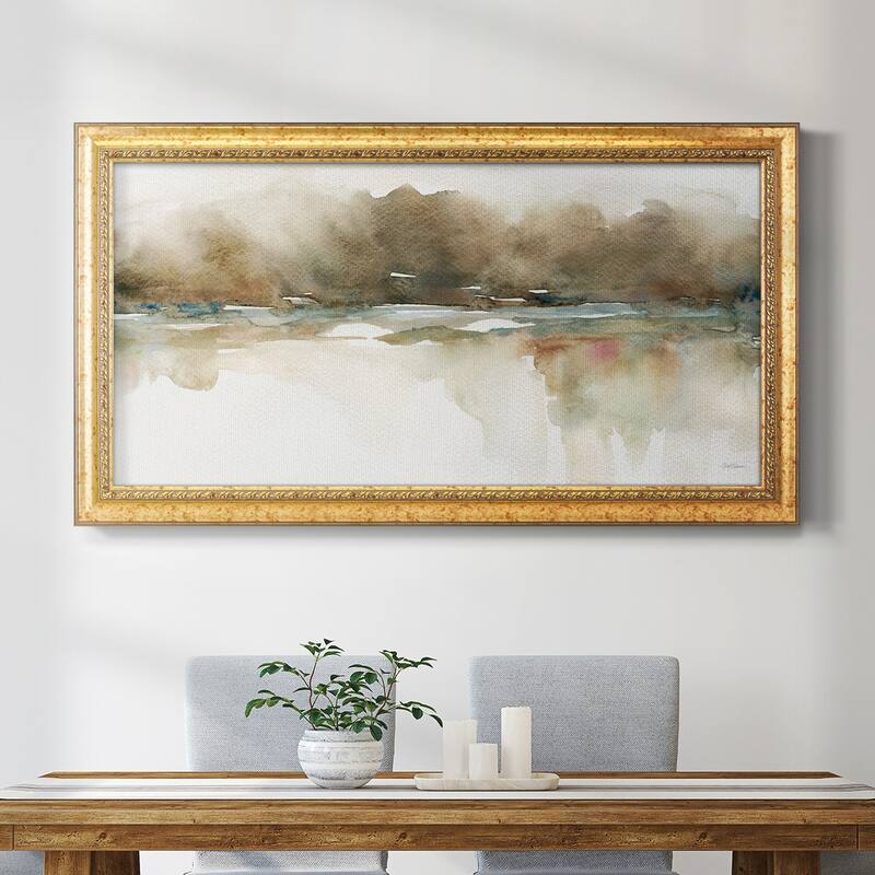 Softer Reflections Premium Framed Canvas- Ready to Hang
