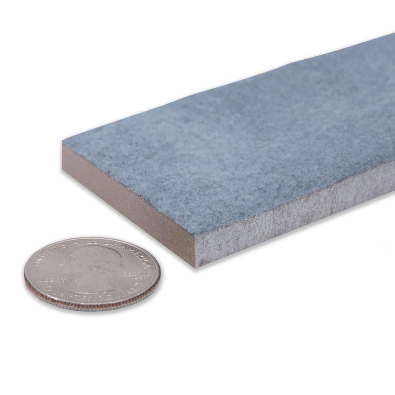 Merola Tile Tucson Blue 1-7/8" x 17-3/4" Porcelain Floor and Wall Tile