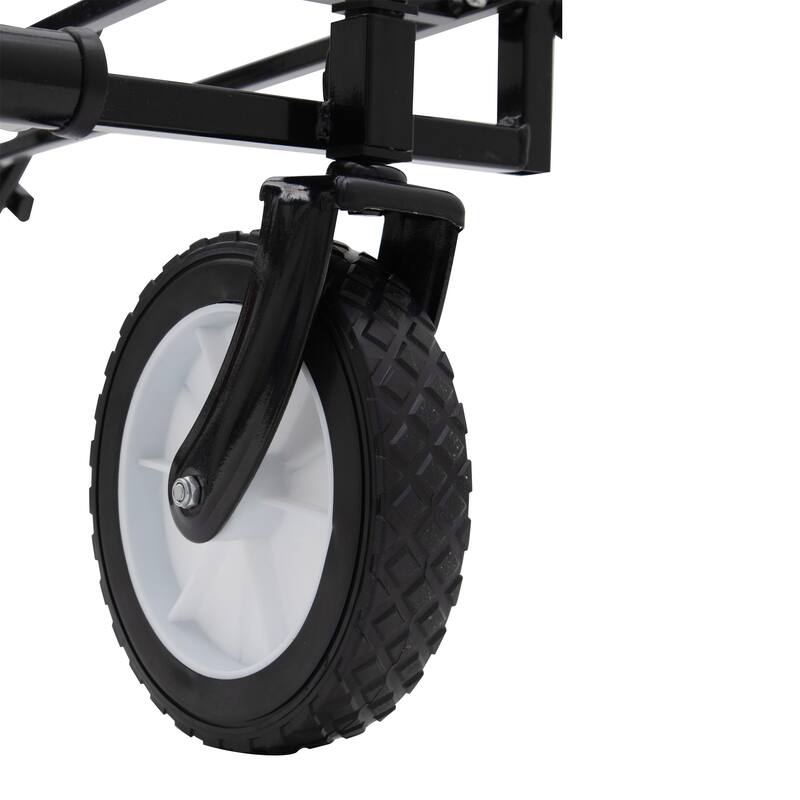 360lb Heavy Duty Foldable Wagon with Straps & 3 Bags - Beach & Camping