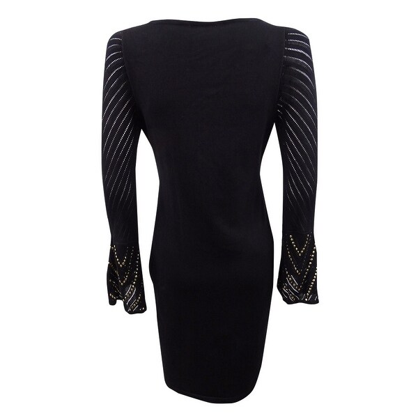 calvin klein black dress plus size