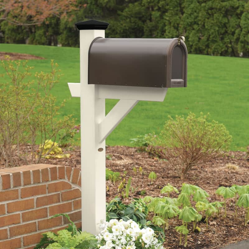 HIGHWOOD Eco-friendly Hazleton Mailbox Post