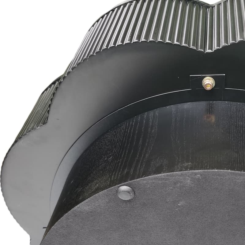 31.50" Flower Shaped Coffee Table with Storage, Wood Veneer & Easy Assembly