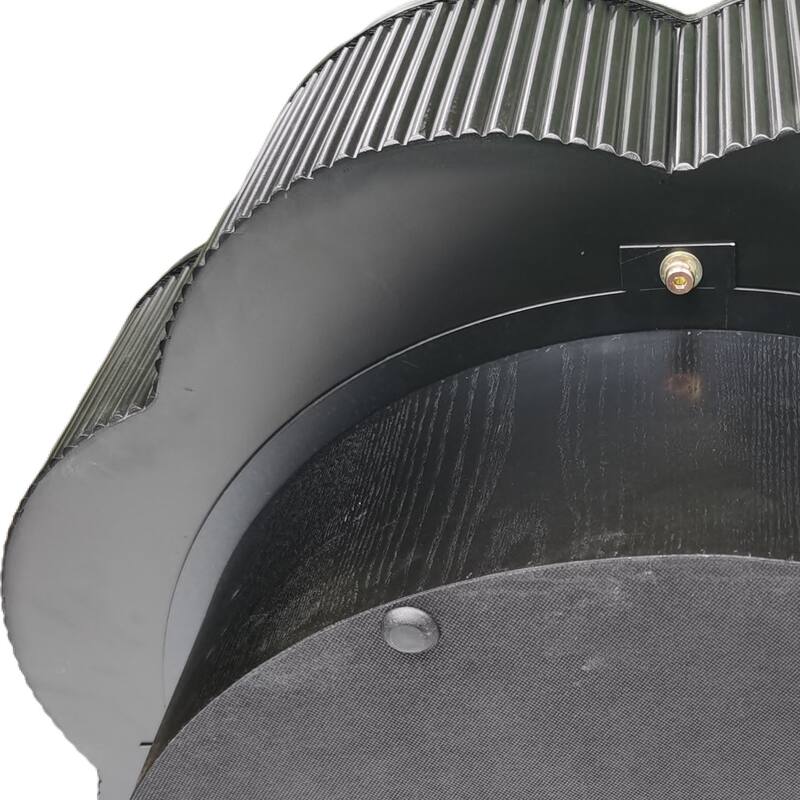 31.50" Modern Coffee Table with Storage, Flower Shaped Wood Storage Table Center Table