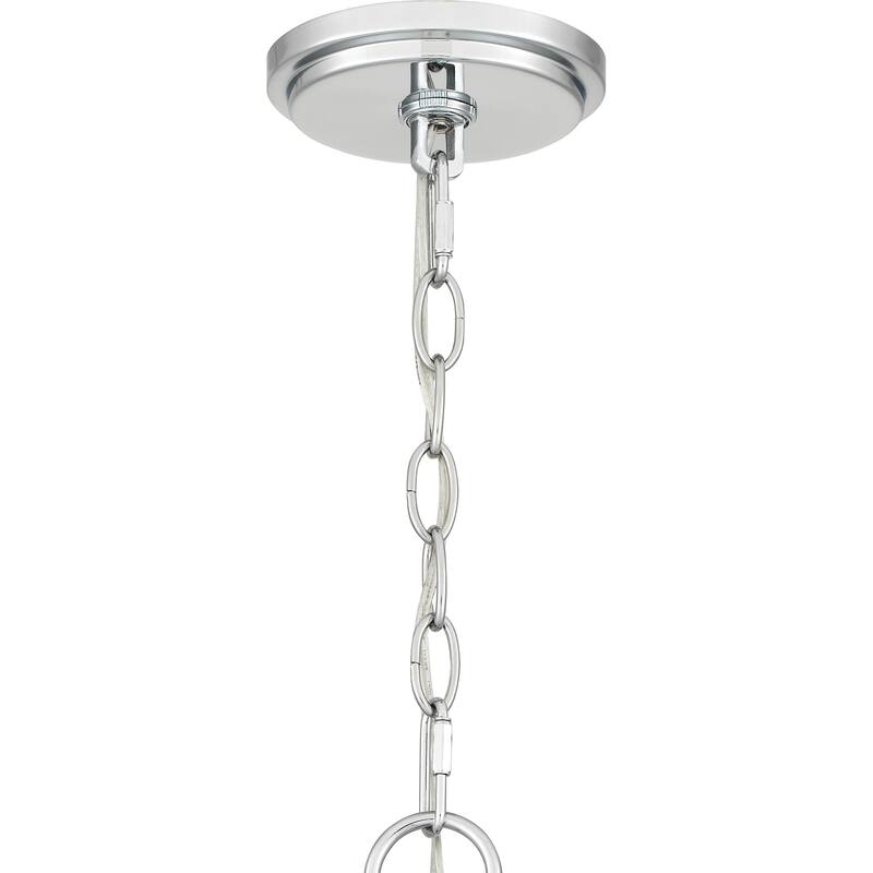 Chenal 6-Light Polished Chrome Chandelier - Polished Chrome