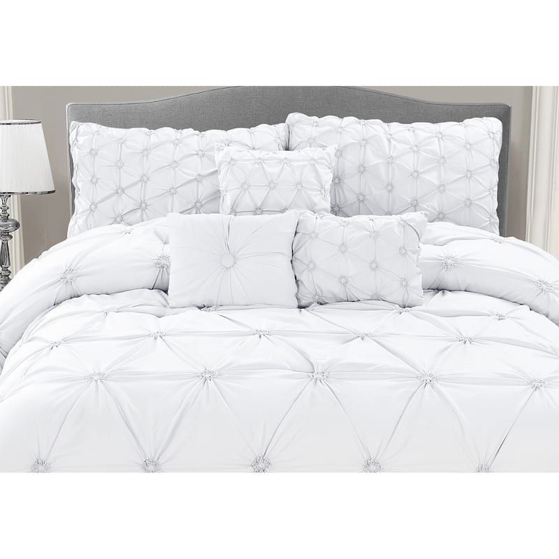 Chateau White 7-piece Comforter Set