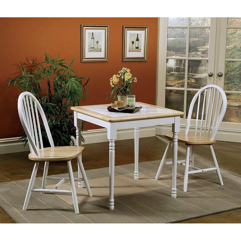 Spindle Back Side Chairs，Dining Chair (Set of 4)