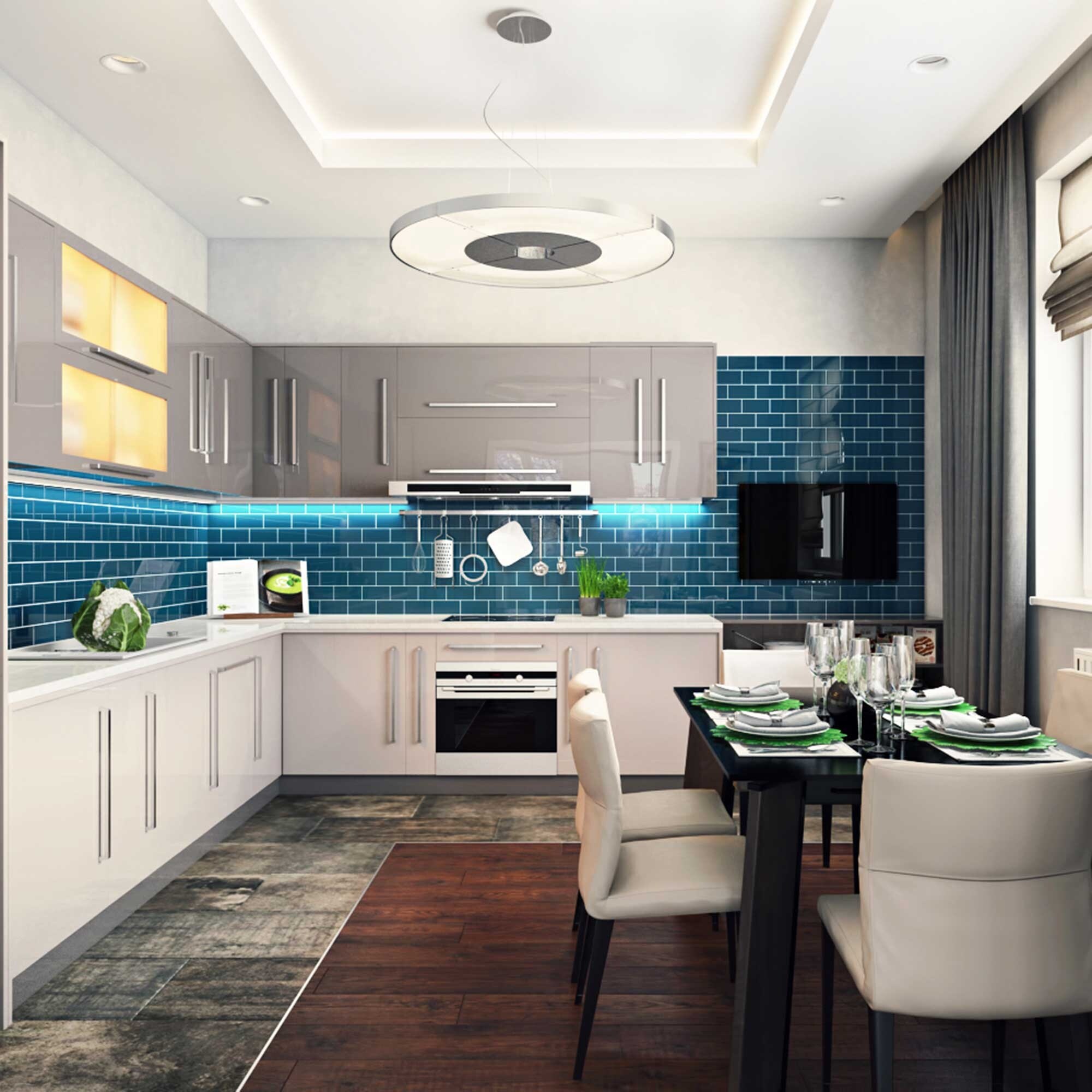Shop Dark Teal Subway 5 5 Square Foot Tiles 44 Pieces Per Unit Overstock 10518274