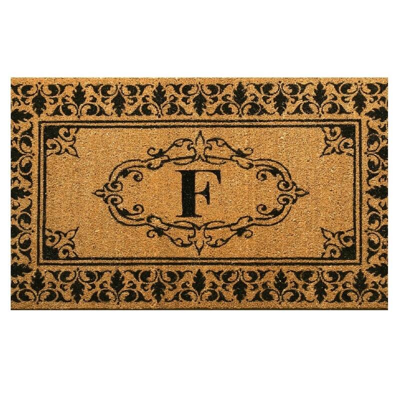 Nuloom Estate Monogrammed Welcome Door Mat
