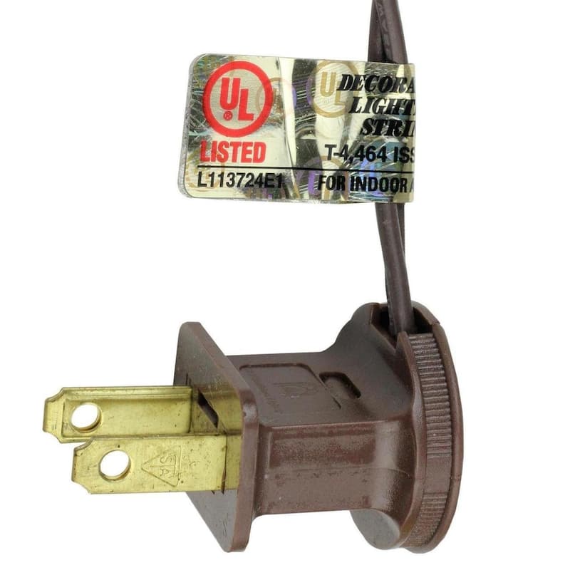 100ct Multi-Color Mini Christmas Lights - 35ft, Brown Wire