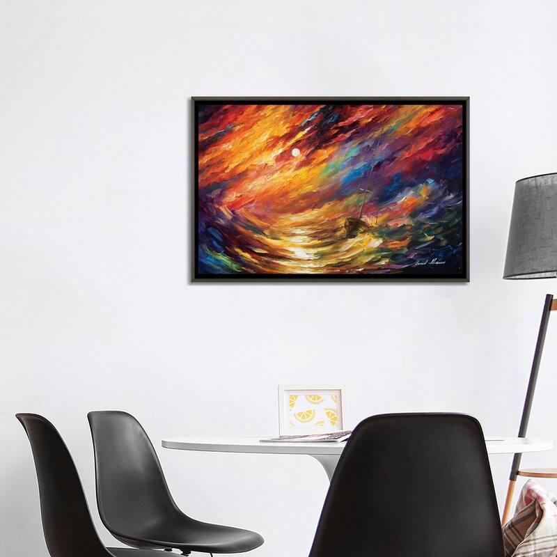 iCanvas "Storm That Never Ends" by Leonid Afremov Framed
