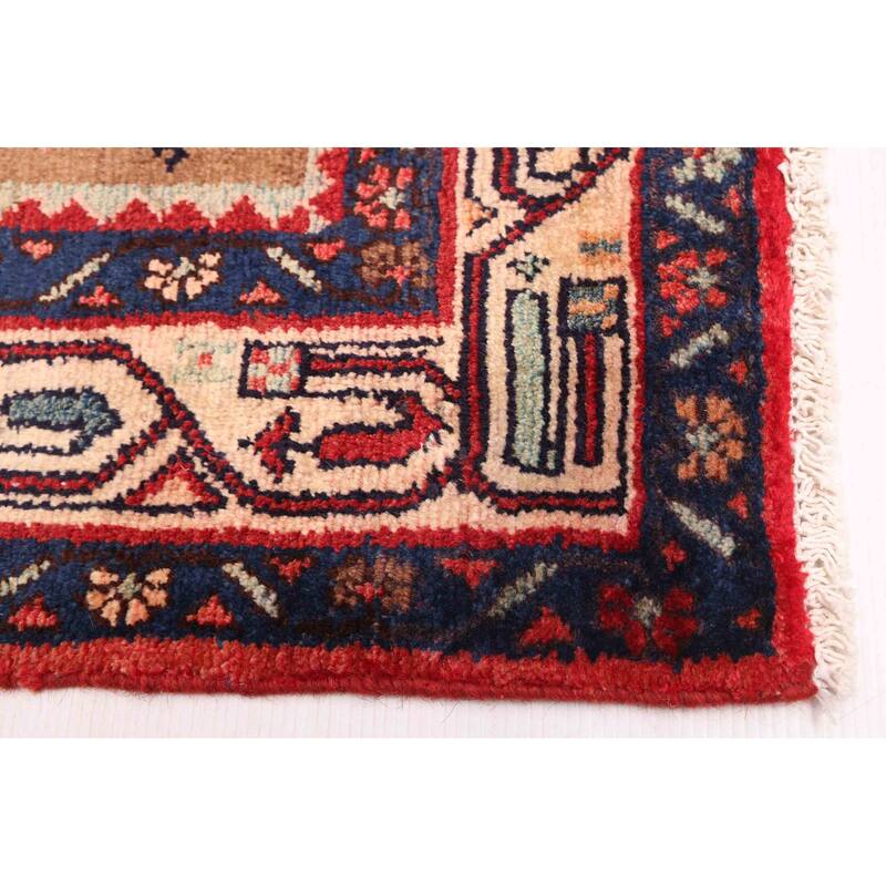 ECARPETGALLERY Hand-knotted Anadol Brown Wool Rug - 3'6 x 10'4