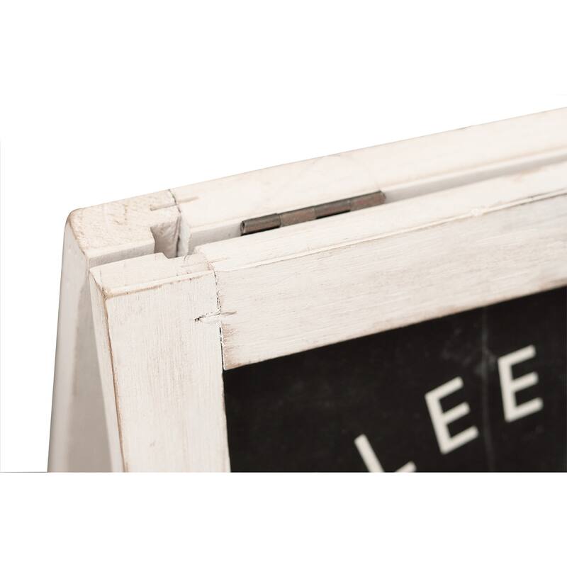 Christmas Countdown Wood Calendar with Easel