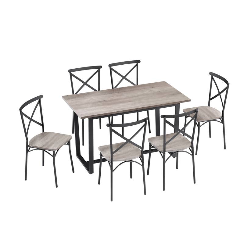 Kitchen Table Set Perfect for Kitchen, Breakfast Nook, Living Room Occasions