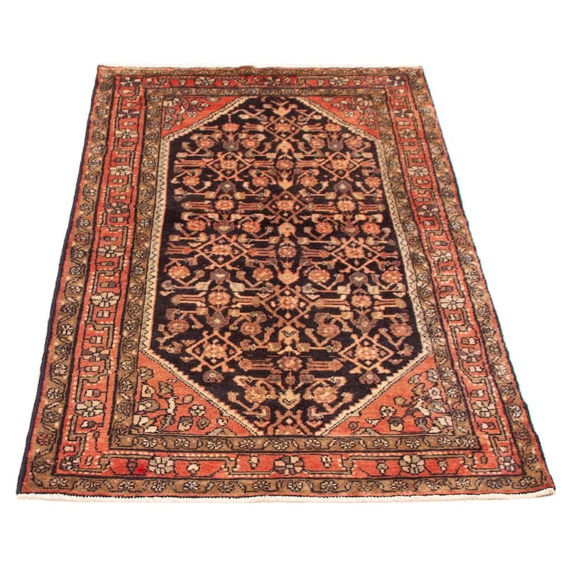 Andelz Navy Rug 3'7" x 6'9" - 3'7 x 6'9