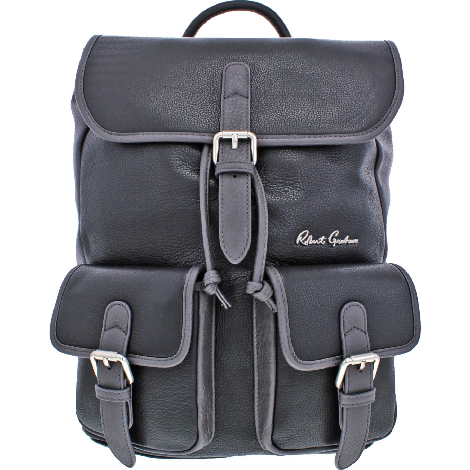 robert graham leather backpack