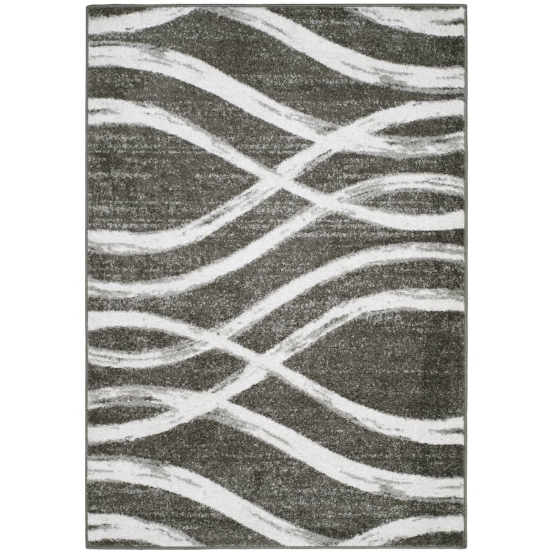 SAFAVIEH Adirondack Lelia Modern Abstract Distressed Rug
