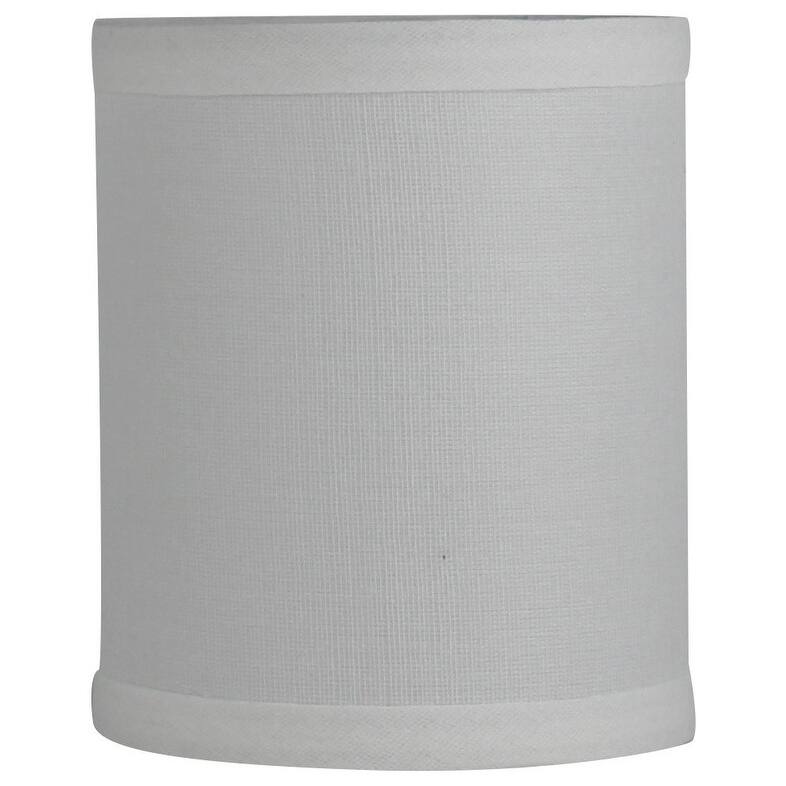 Drum Chandelier Shade, Clip On, 4 inch Bottom Diameter, 4.75" Height