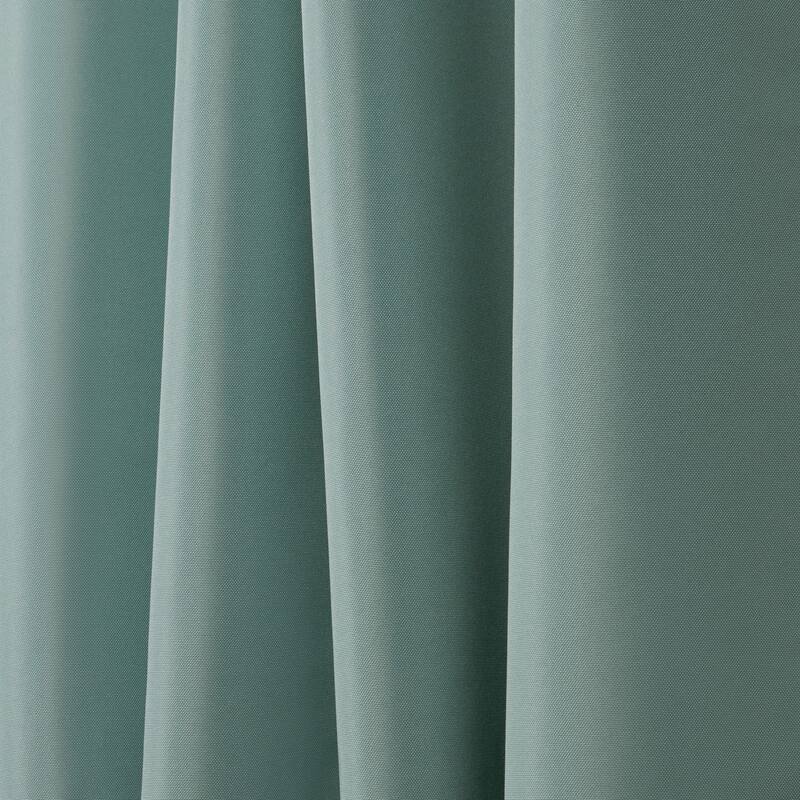 Nicole Miller Canvas Outdoor Curtain Panel Pair