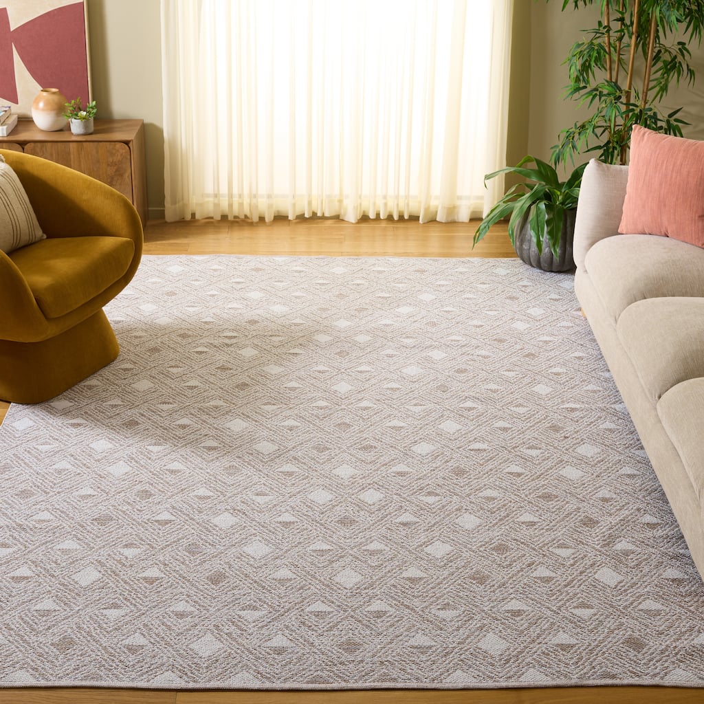 SAFAVIEH, Handmade Flatweave Montauk Vannina Casual Cotton Rug