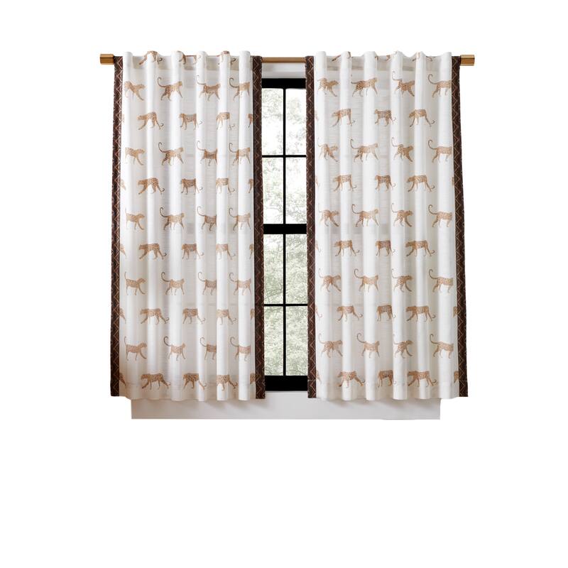 Rochelle Porter Jaguars Single Curtain Panel