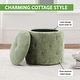 preview thumbnail 43 of 68, Erindale Round Storage Ottoman
