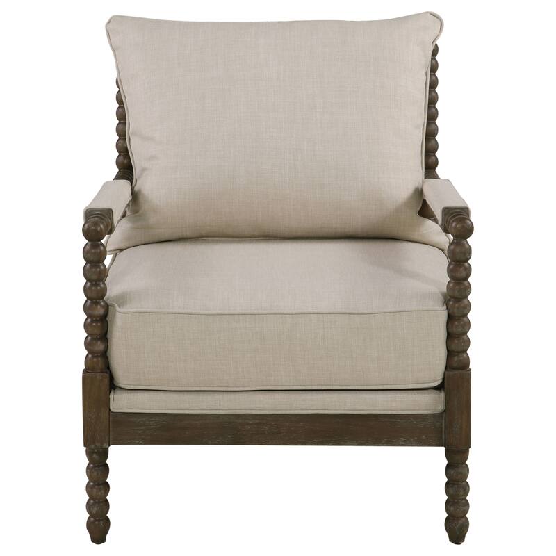 Blanchett Upholstered Bobbin Accent Chair