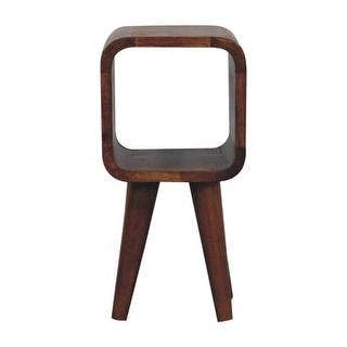 Artisan Furniture Solid Wood Mini Lille Curved Bedside main image 1