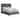 Bancroft Transitional Fabric Upholstered Wingback Bed