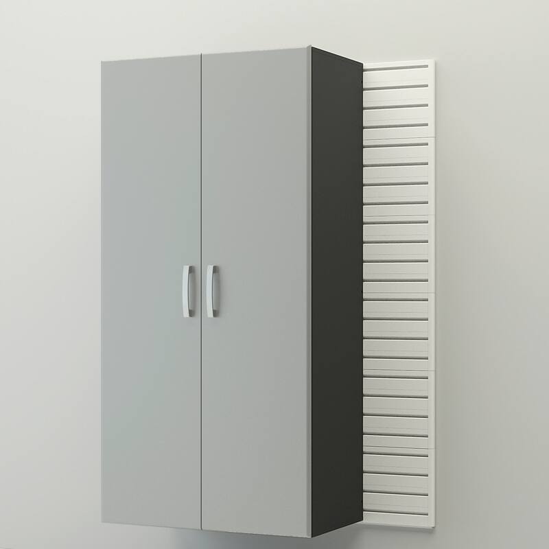 Flow Wall 8 Piece PVC Indoor Cabinet Deluxe Workstation