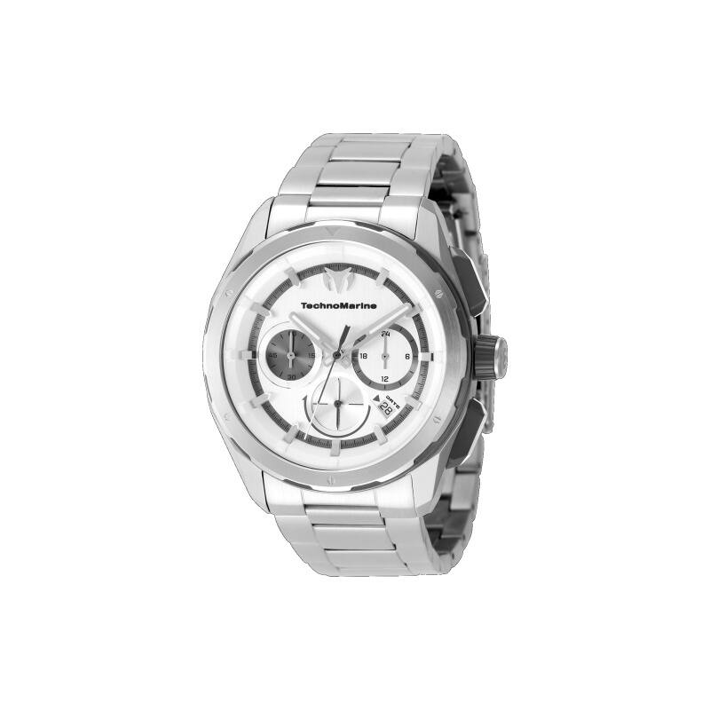 Technomarine Men's TM-318091 OCEAN Quartz Silver Dial Watch