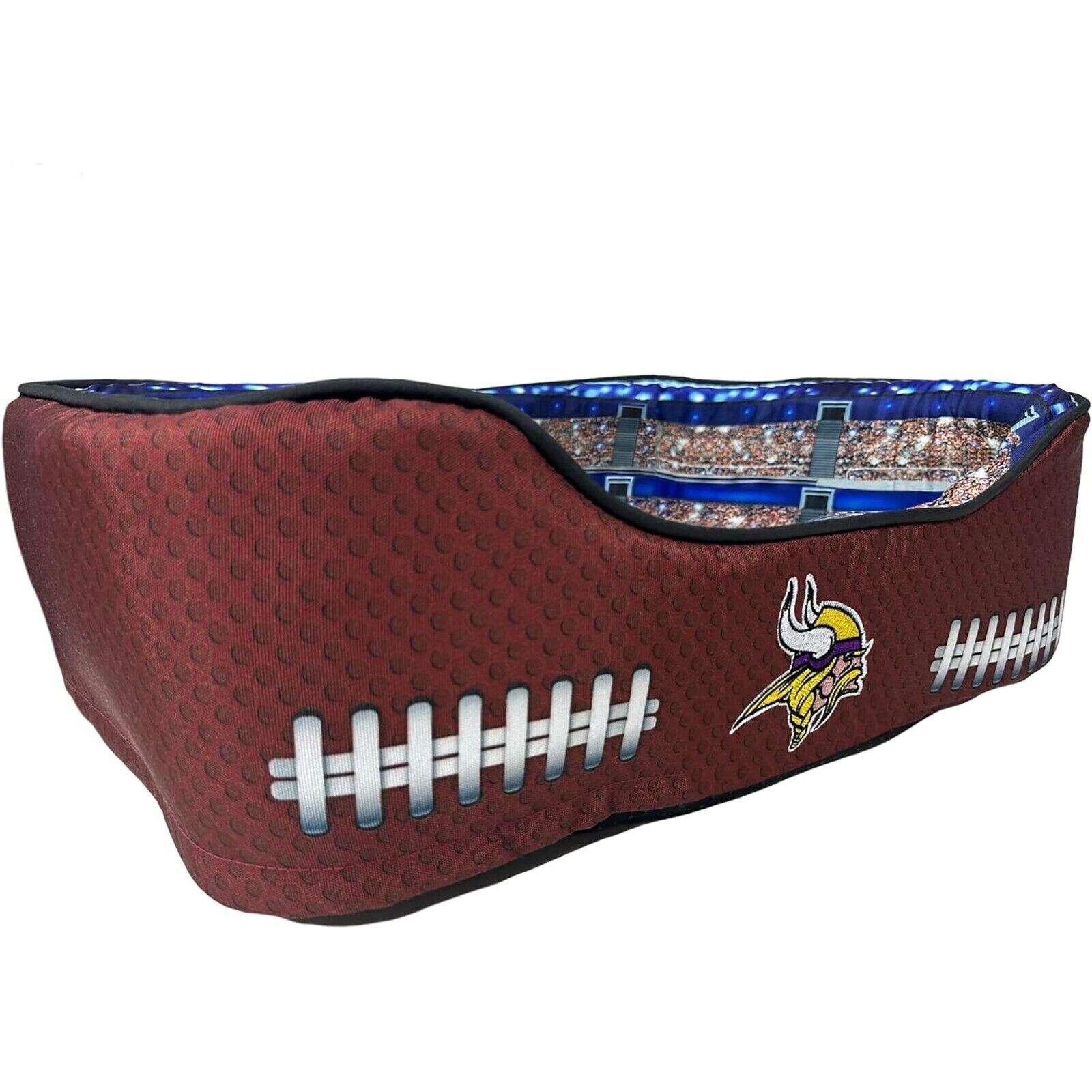 NFL Stadium Pet Pillow Bed for Dogs Sporty Football Dog Bed and Lounge Cushion Bed Bath Beyond 39391163