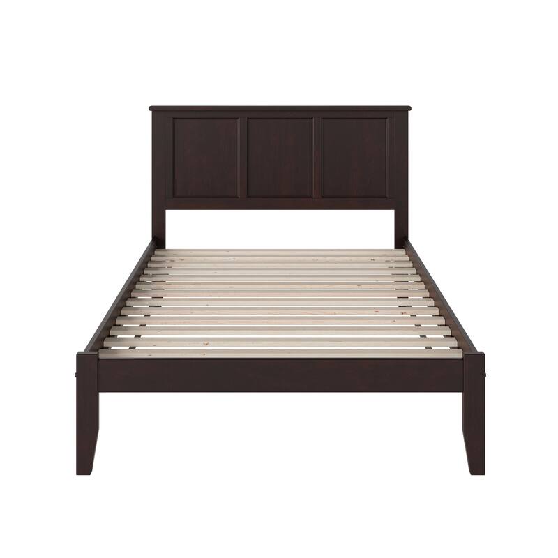 Full Madison Wood Platform Bed in Espresso