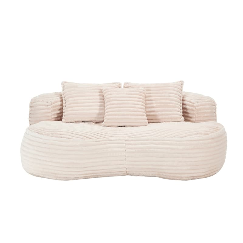 Comfort Lounger High Back Bean Bag Chair