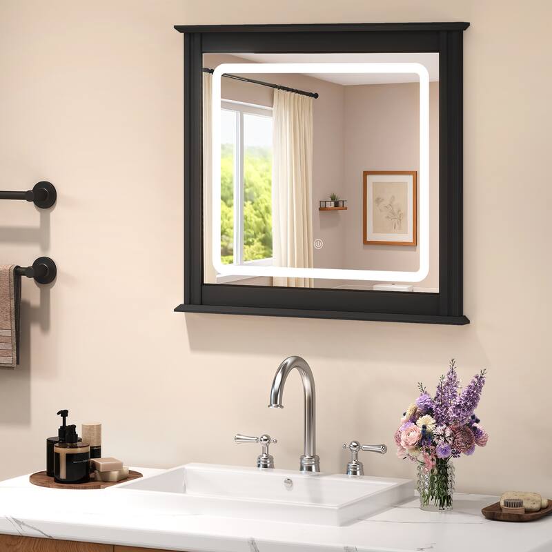 Smart LED Vanity Mirror with 3-Color Light