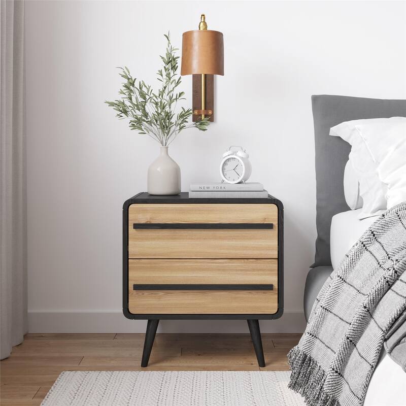 Ren Home Tilaa 2 Door Nightstand